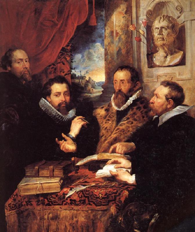 Peter Paul Rubens The Four Philosophers France oil painting art
